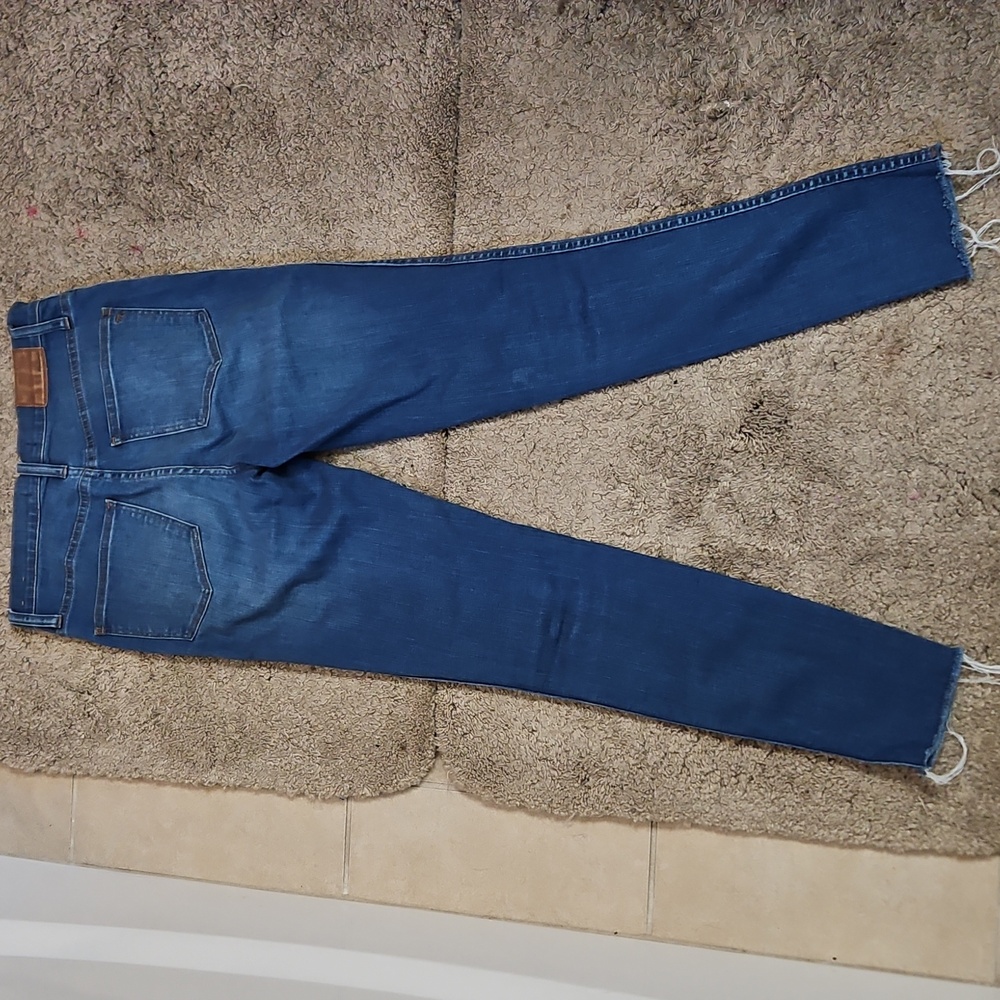 Madewell Blue High Rise Roadtripper Jeans Size 27 - Picture 6 of 13
